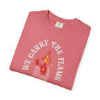 'We Carry the Flame' (Heavyweight Tee)