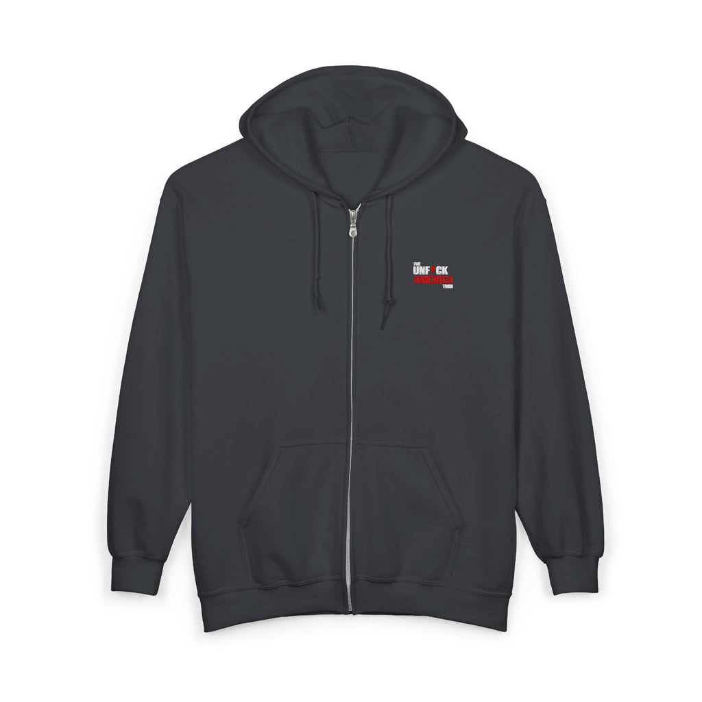 'Unf*ck America' (Zip Hoodie)