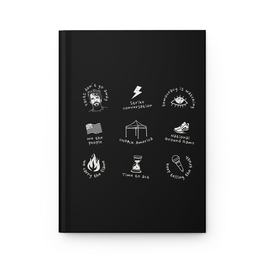 'Facts Don't Go Away' (Hardcover Journal)