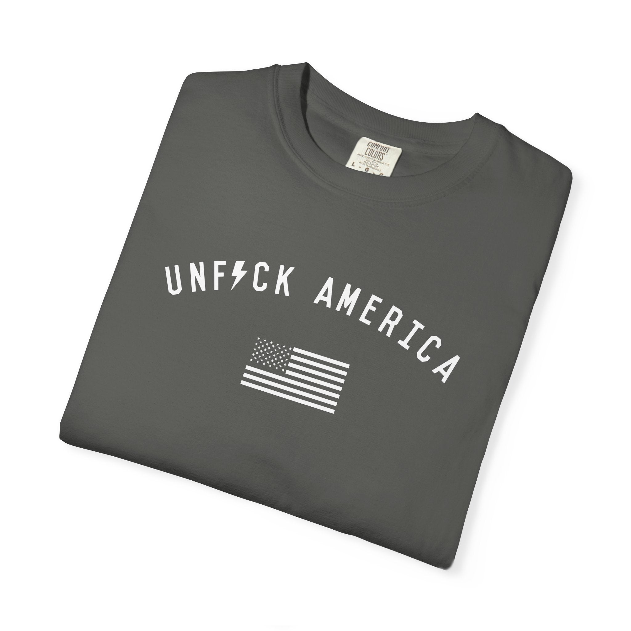 'UNF*CK AMERICA' (Heavyweight Tee)