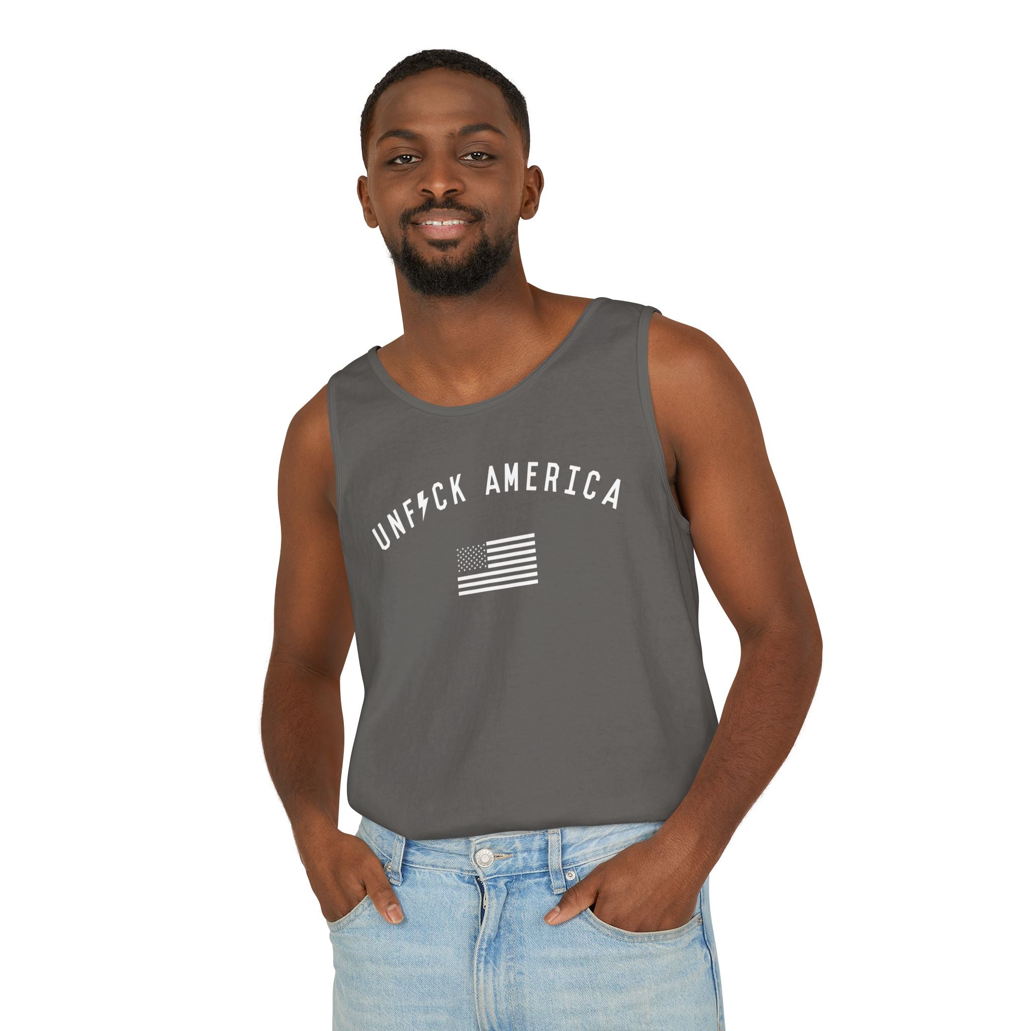 'Unf*ck America' (Tank Top)