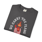 'We Carry the Flame' (Heavyweight Tee)