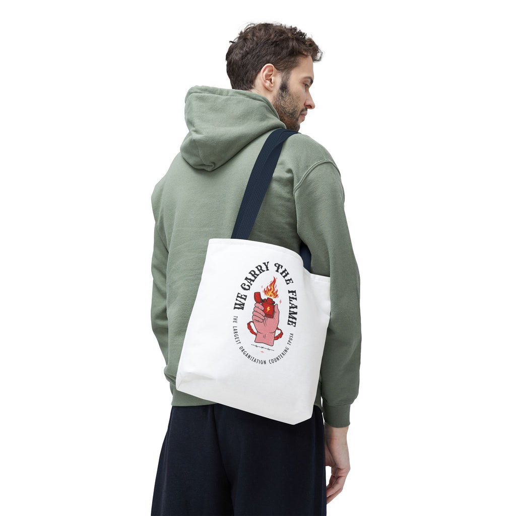'We Carry The Flame' Tote Bag
