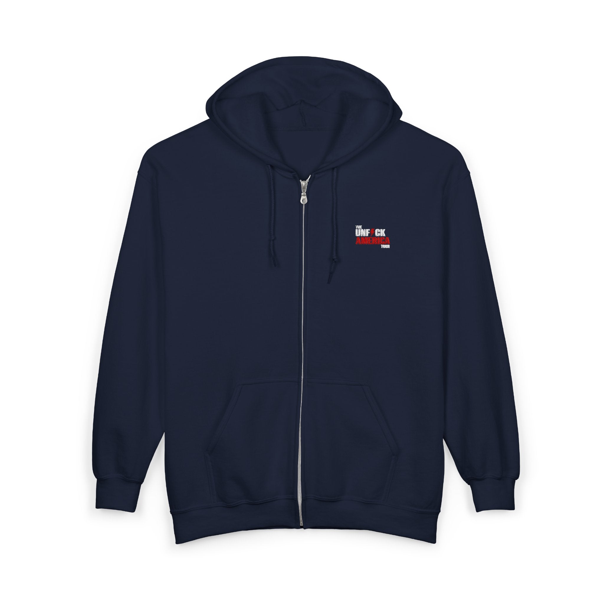 'Unf*ck America' (Zip Hoodie)