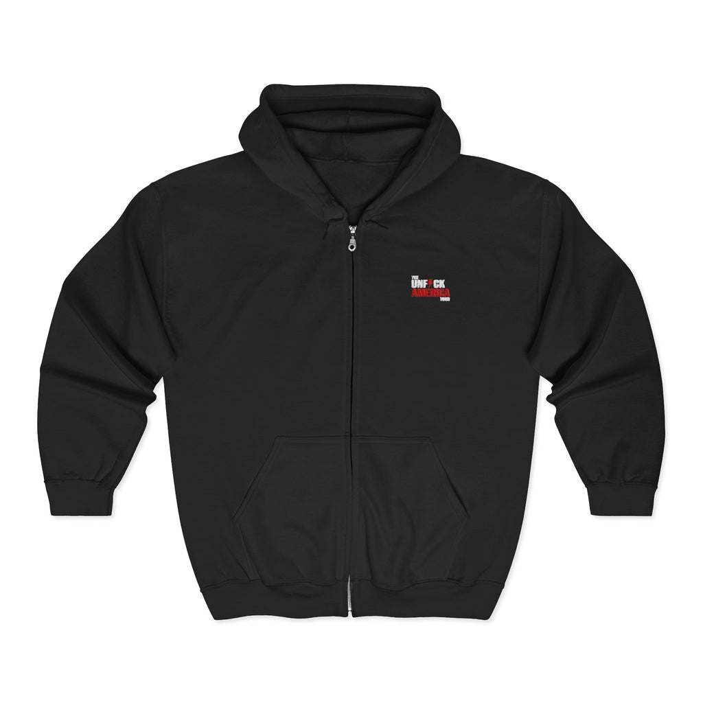 'Unf*ck America' (Zip Hoodie)
