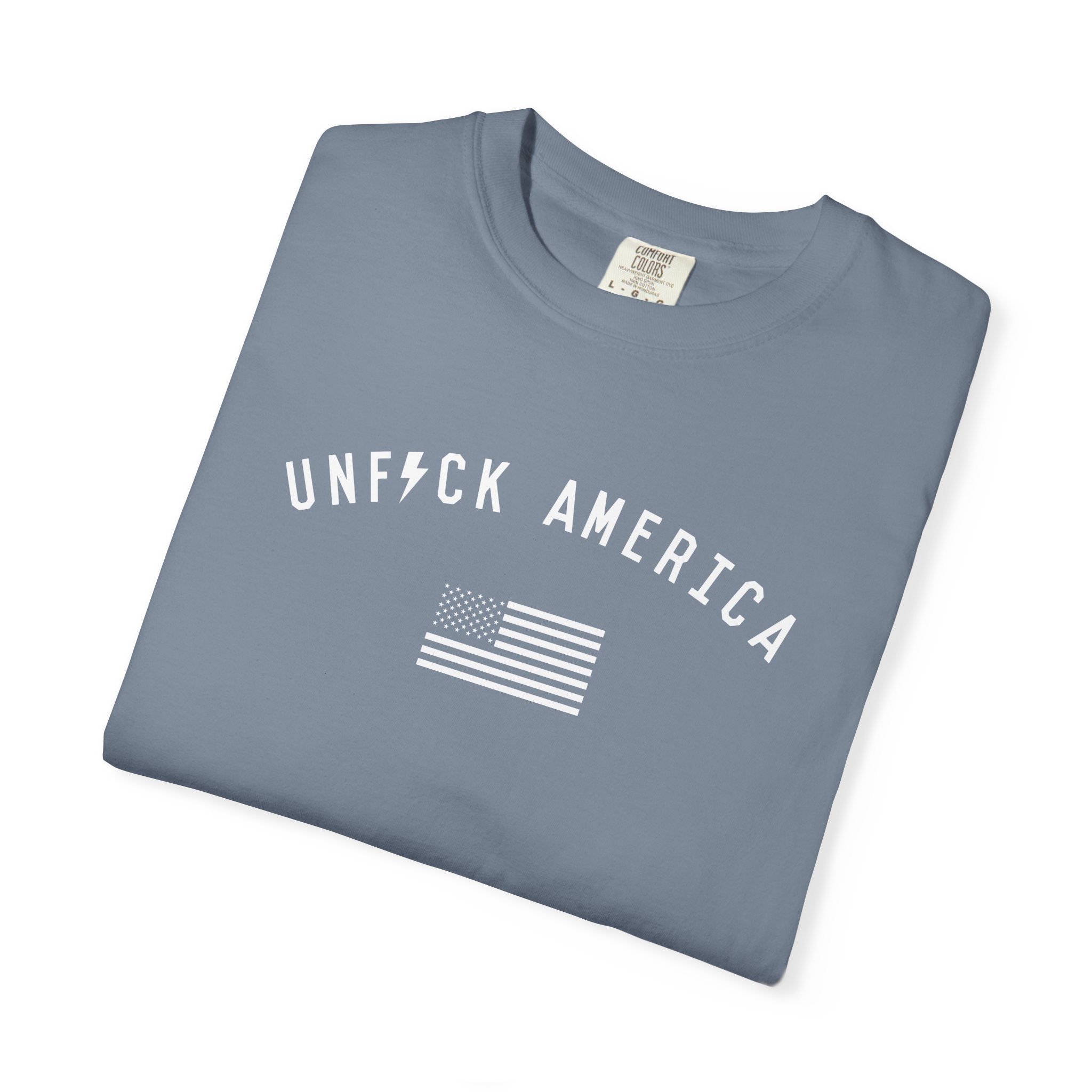 'UNF*CK AMERICA' (Heavyweight Tee)